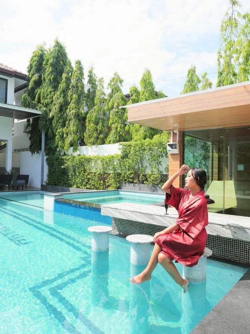 ภายนอก Exquisite poolvilla C