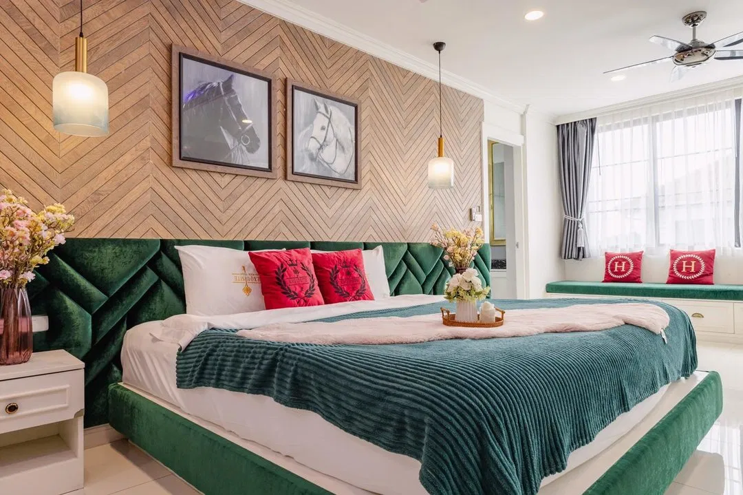 ห้องนอน Exquisite poolvilla H