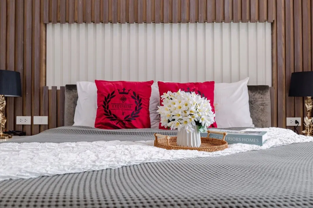 ห้องนอน Exquisite poolvilla H