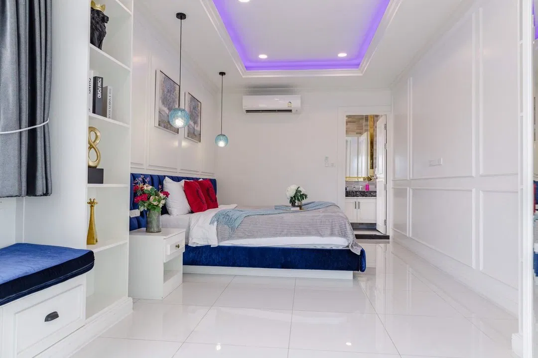 ห้องนอน Exquisite poolvilla H