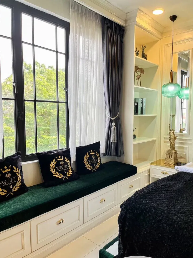 ห้องนอน Exquisite poolvilla I