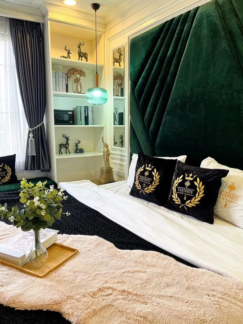 ห้องนอน Exquisite poolvilla I