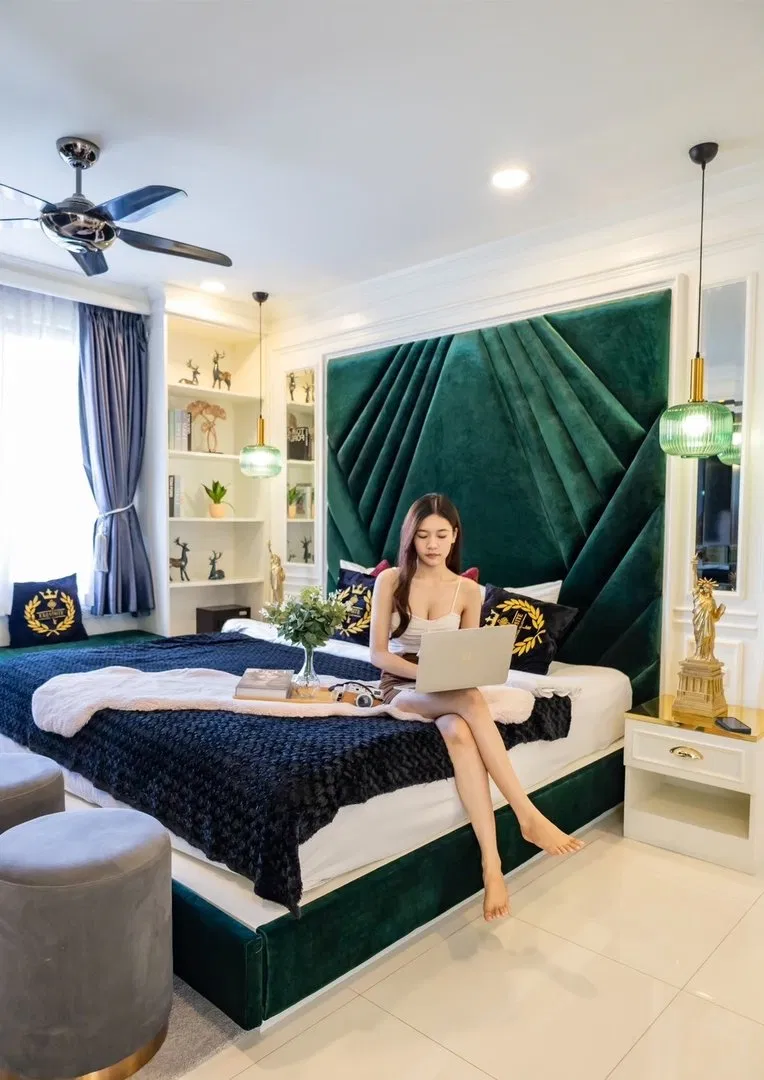 ห้องนอน Exquisite poolvilla I