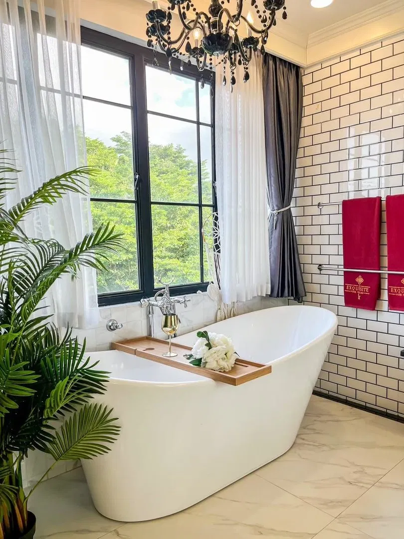 ห้องน้ำ Exquisite poolvilla I