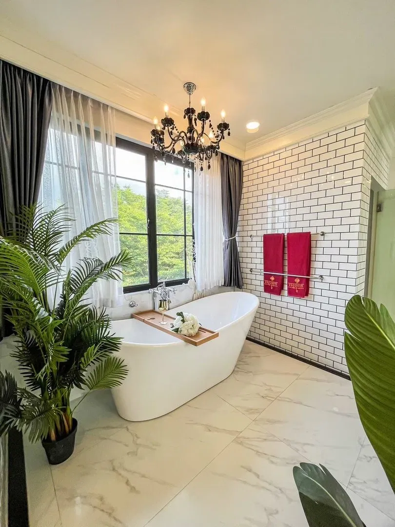 ห้องน้ำ Exquisite poolvilla I
