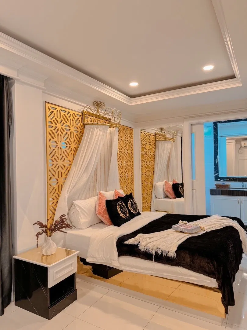 ห้องนอน Exquisite poolvilla J