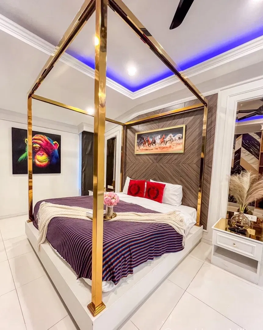 ห้องนอน Exquisite poolvilla J