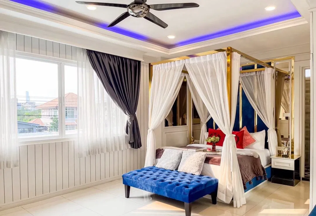 ห้องนอน Exquisite poolvilla J