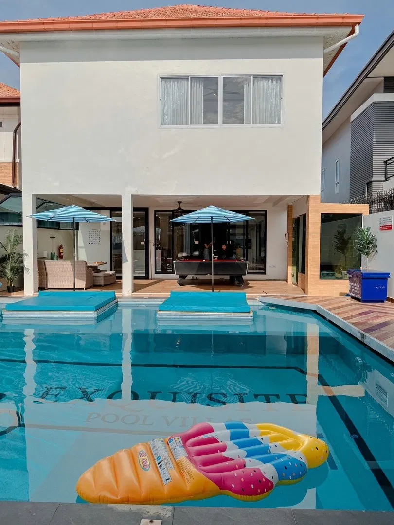 ภายนอก Exquisite poolvilla J
