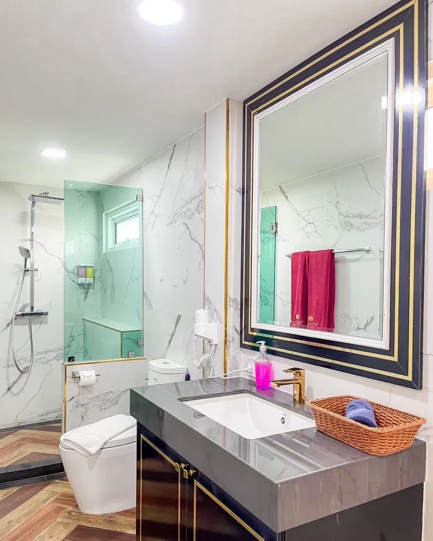 ห้องน้ำ Exquisite poolvilla J