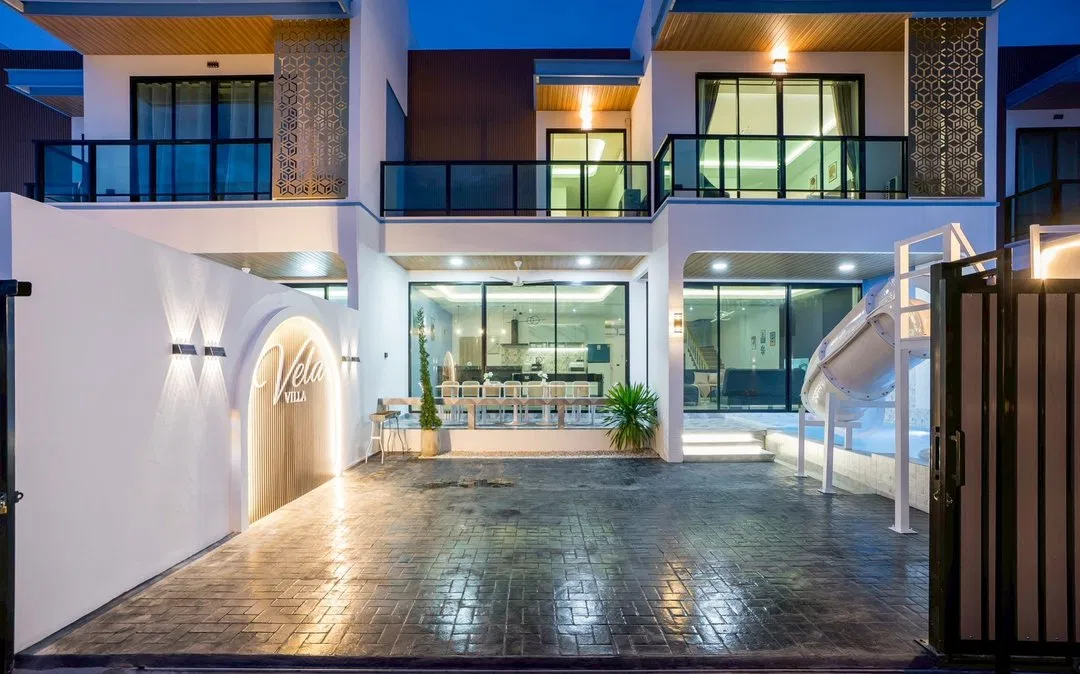 ที่จอดรถ Vela Villa