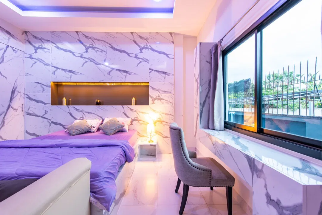 ห้องนอน Rich pool villa