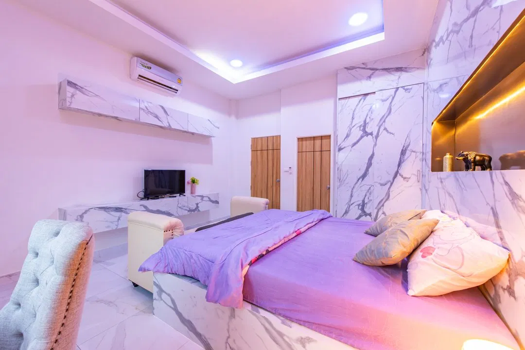 ห้องนอน Rich pool villa