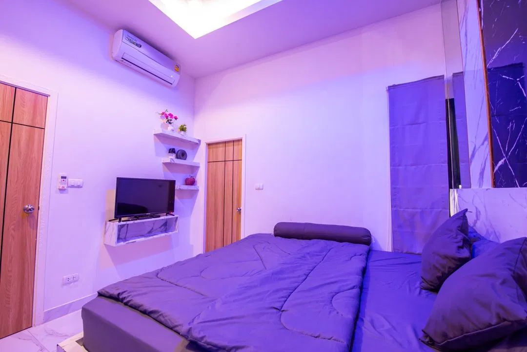 ห้องนอน Rich pool villa