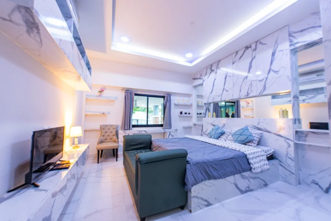 ห้องนอน Rich pool villa