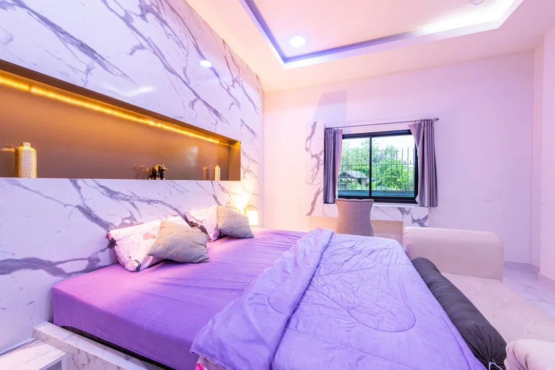 ห้องนอน Rich pool villa