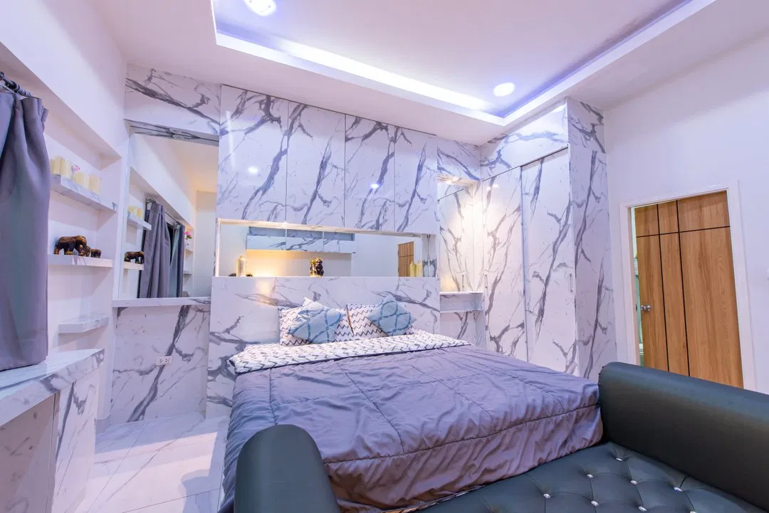 ห้องนอน Rich pool villa