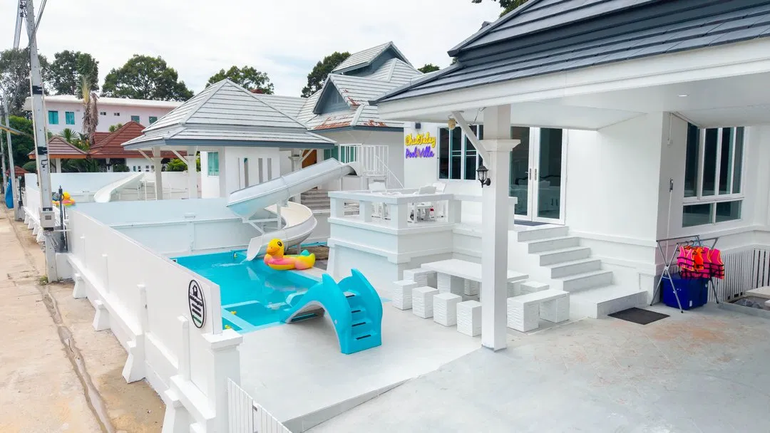 ภายนอก Chid talay poolvilla