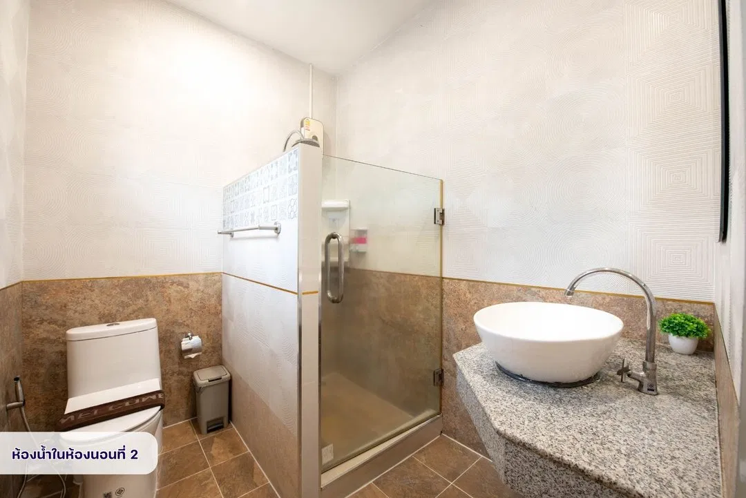 ห้องน้ำ Seattle Pool Villa Pattaya