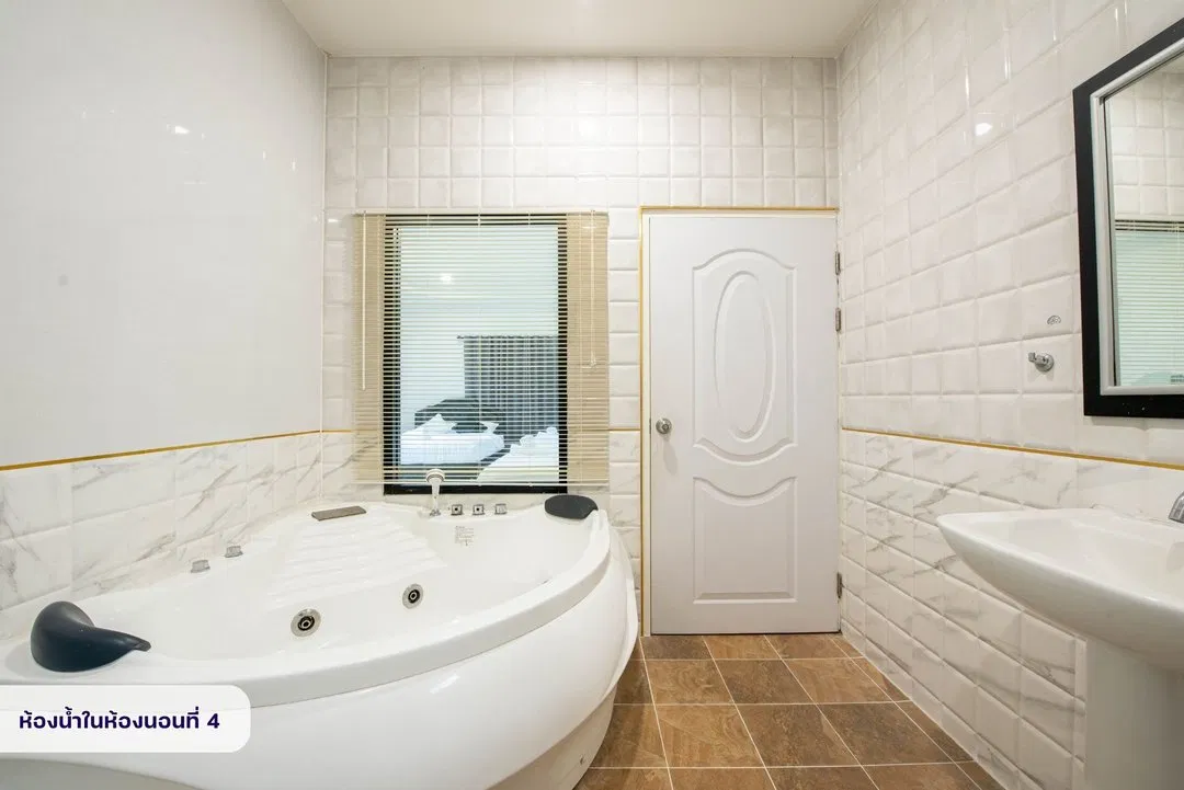 ห้องน้ำ Seattle Pool Villa Pattaya