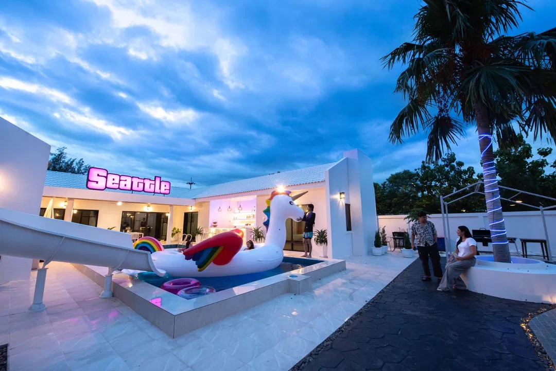 ภายนอก Seattle Pool Villa Pattaya