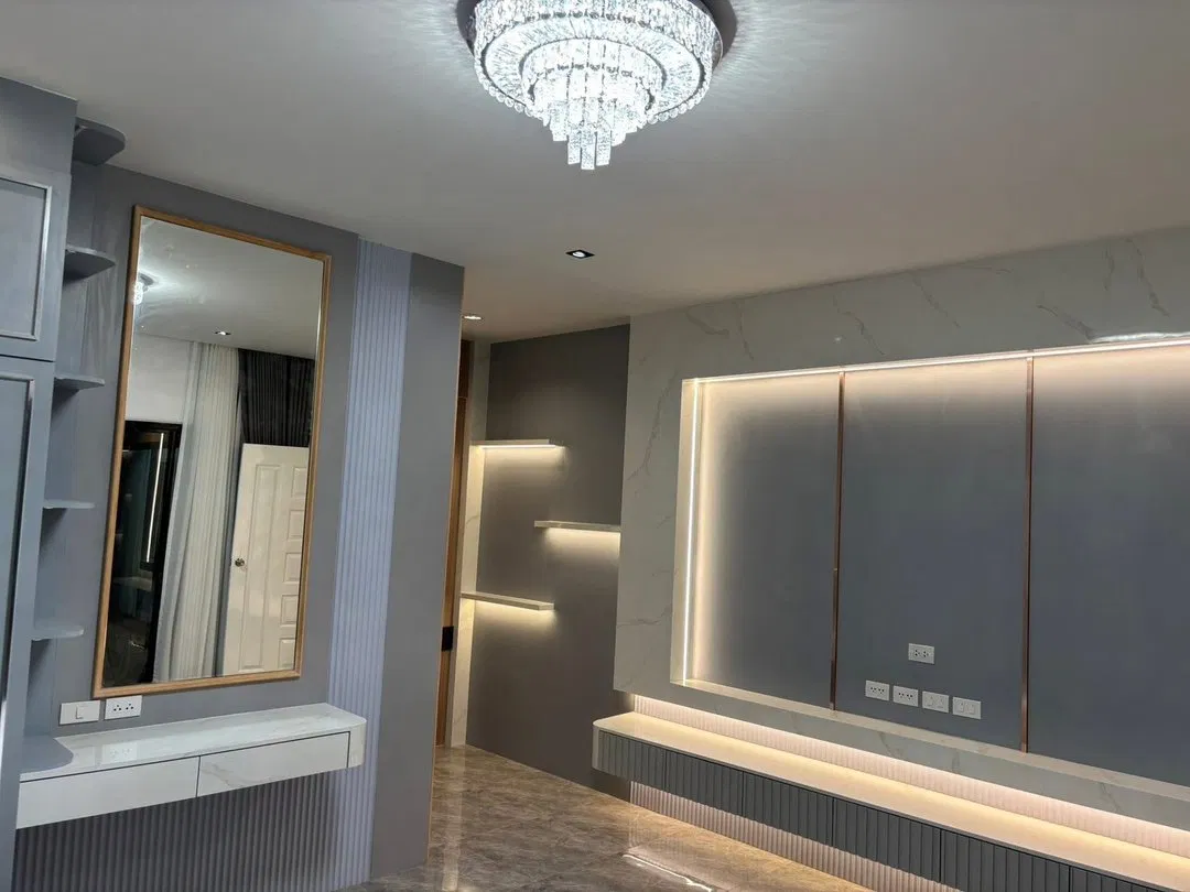 ห้องนอน Pool&Play Pool Villa ศรีราชา