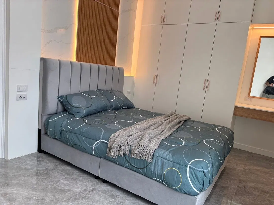 ห้องนอน Pool&Play Pool Villa ศรีราชา