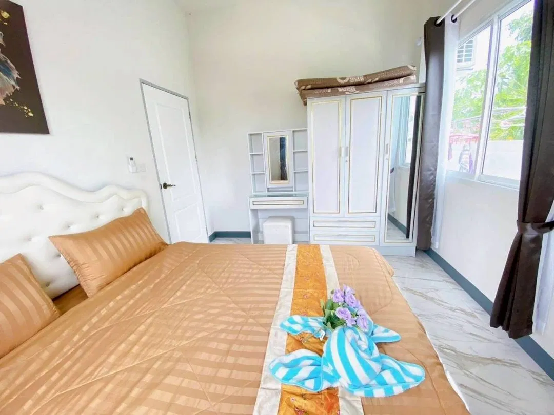 ห้องนอน Friendly Pool Villa