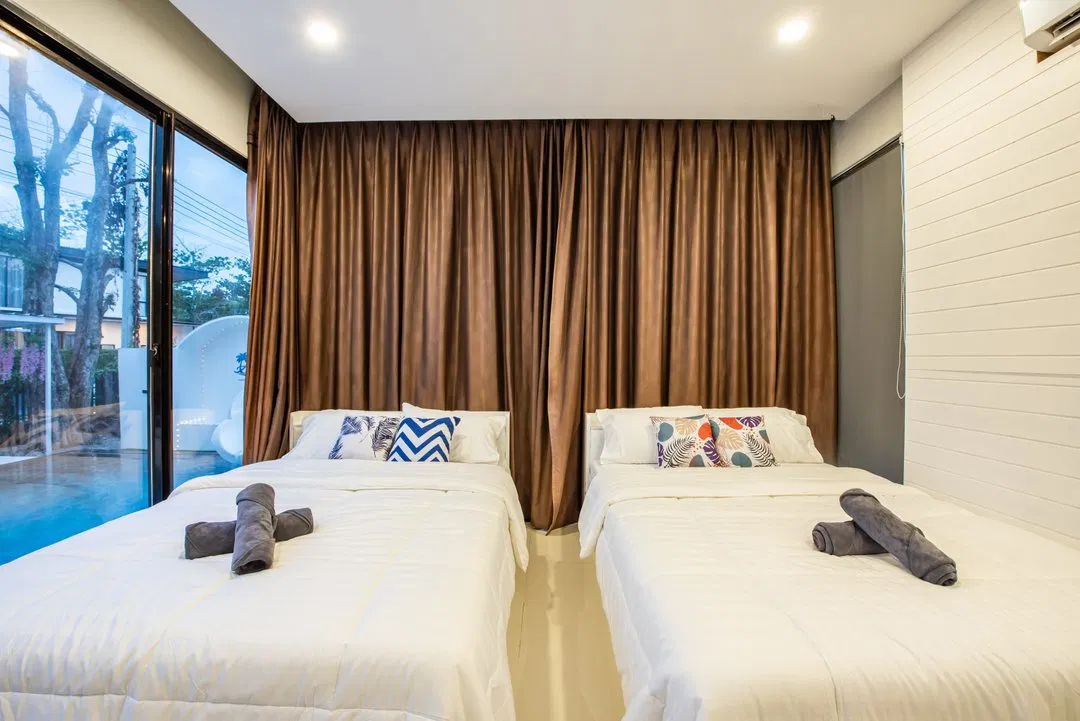 ห้องนอน Azure pool villa
