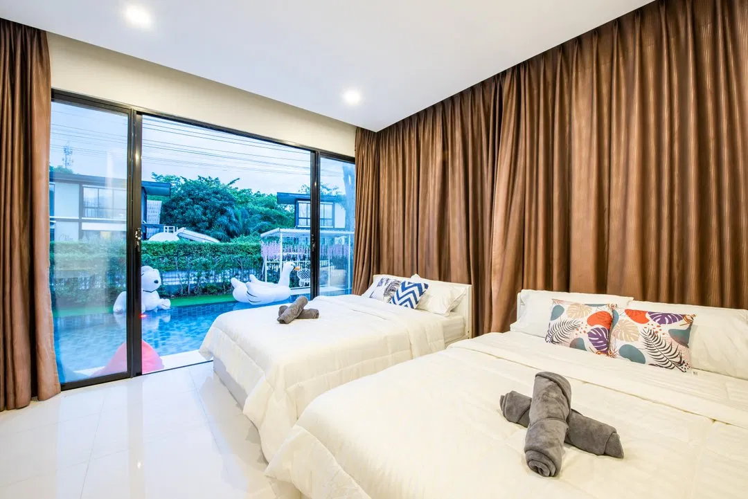 ห้องนอน Azure pool villa
