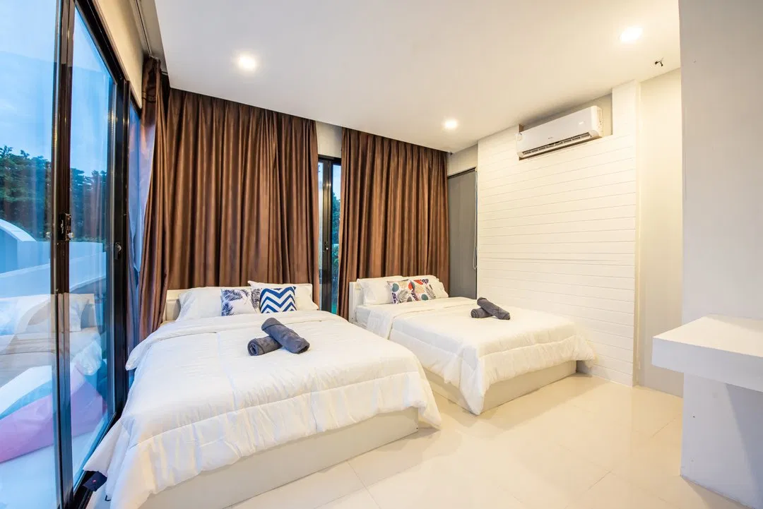 ห้องนอน Azure pool villa
