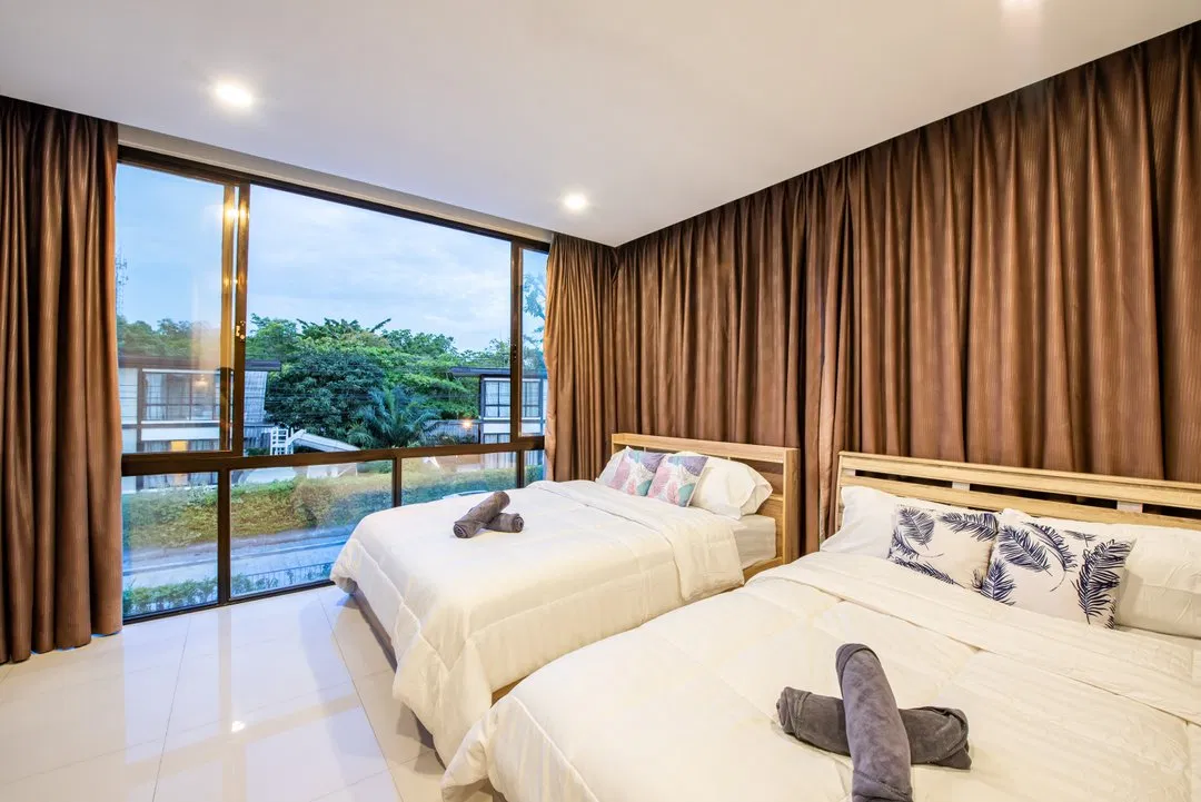 ห้องนอน Azure pool villa