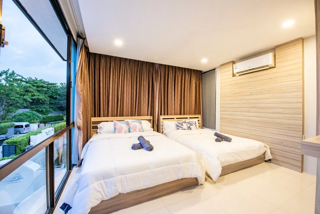 ห้องนอน Azure pool villa