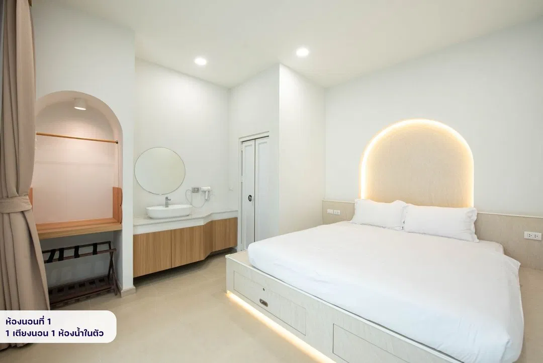 ห้องนอน Peace Villa pattaya