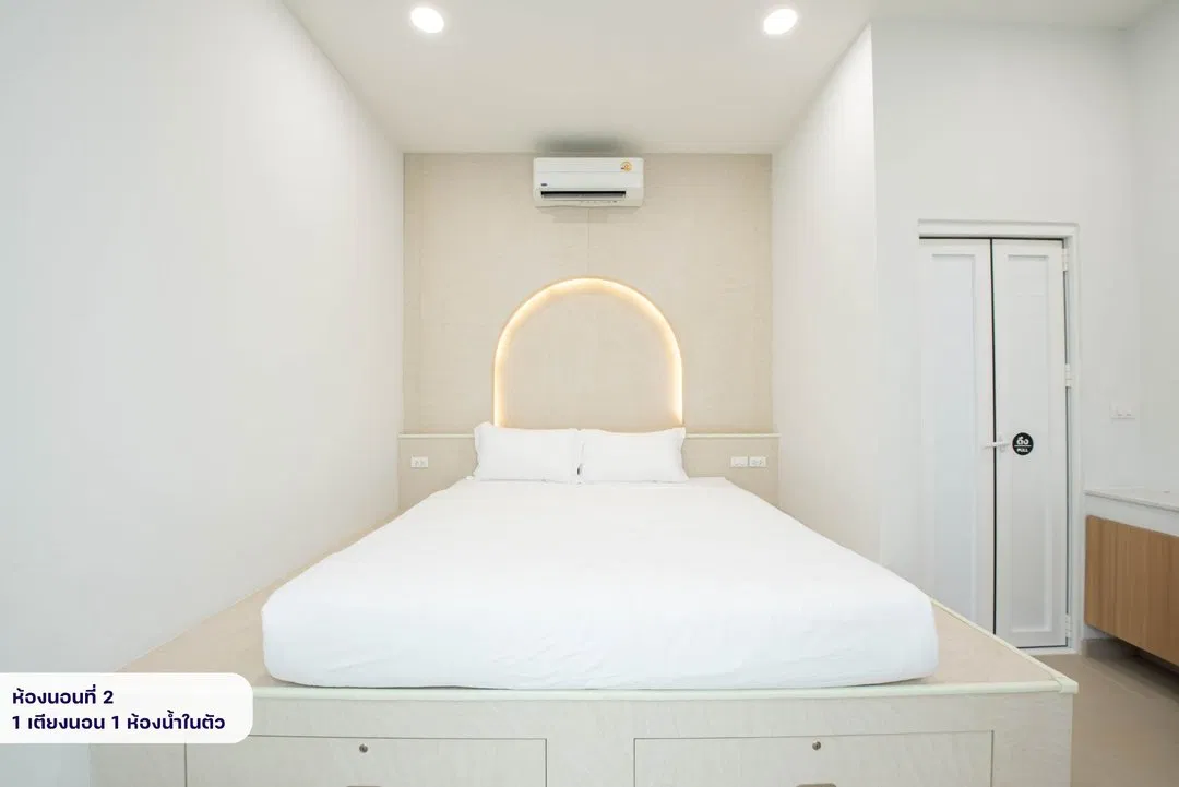 ห้องนอน Peace Villa pattaya