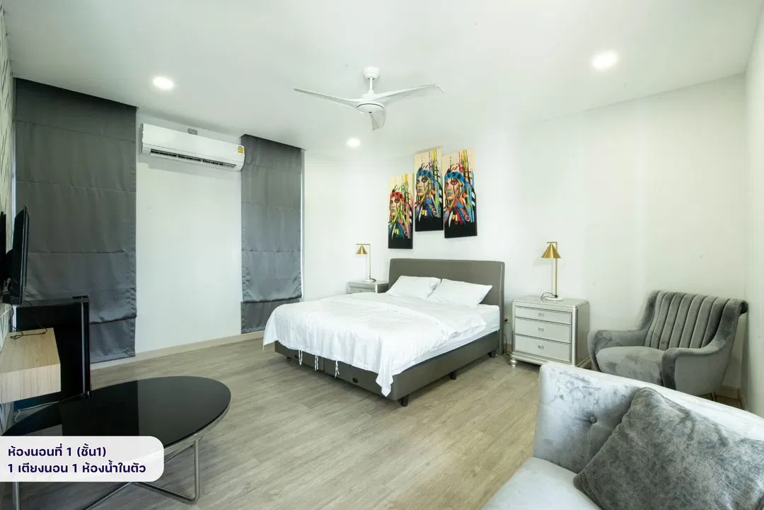 ห้องนอน Villa port sand