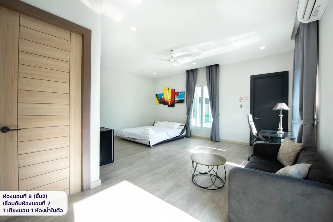 ห้องนอน Villa port sand