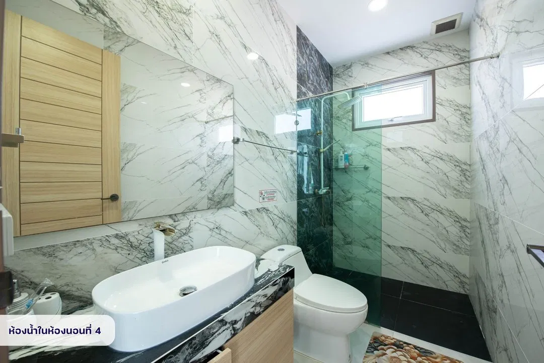 ห้องน้ำ Villa port sand