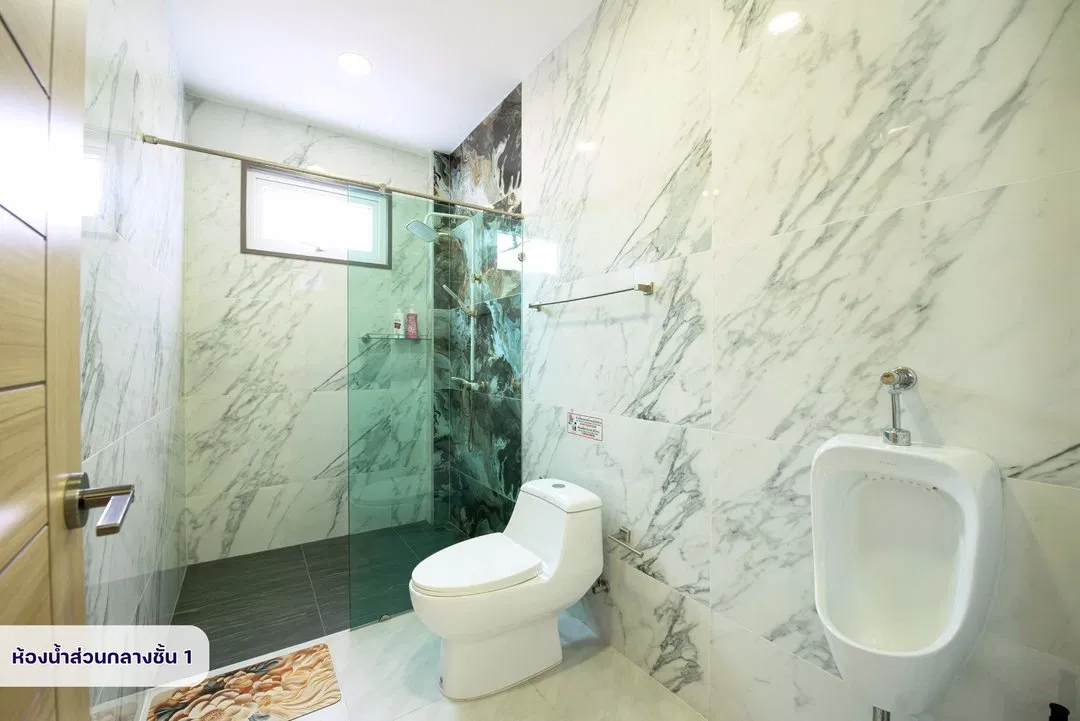 ห้องน้ำ Villa port sand