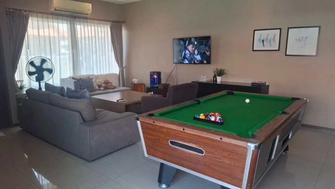 ภายใน M2 pool villa Jomtien