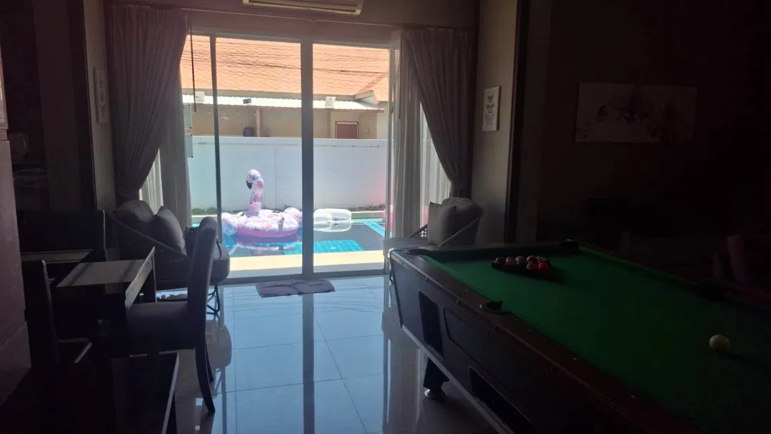 ภายใน M2 pool villa Jomtien