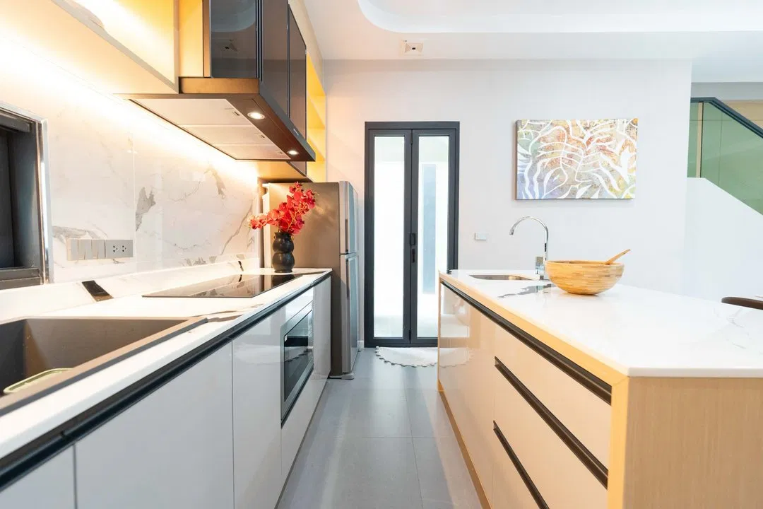 ครัว Midtown Villa