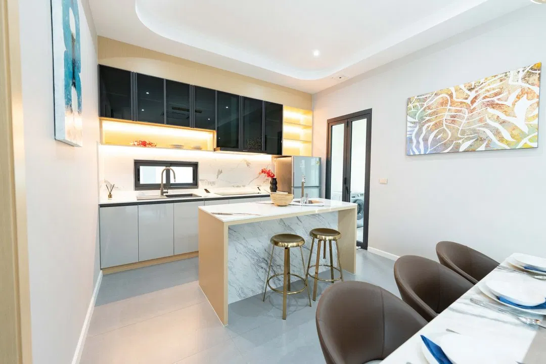 ครัว Midtown Villa