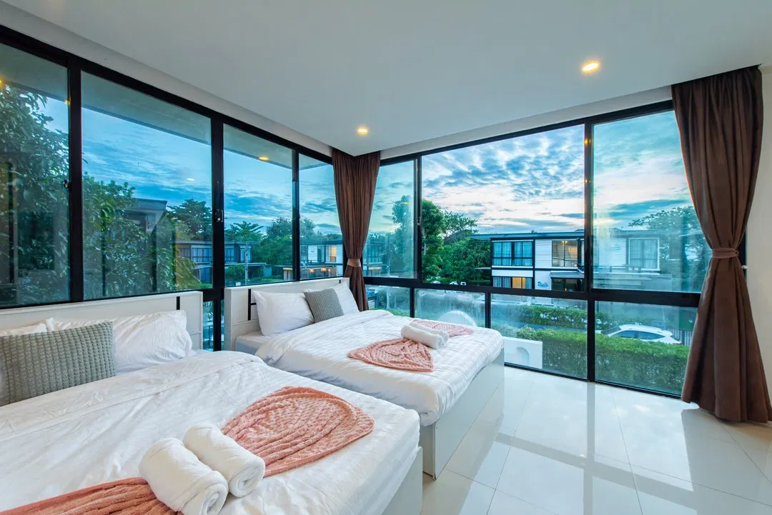 ห้องนอน The Celestia House (ห้วยใหญ่)