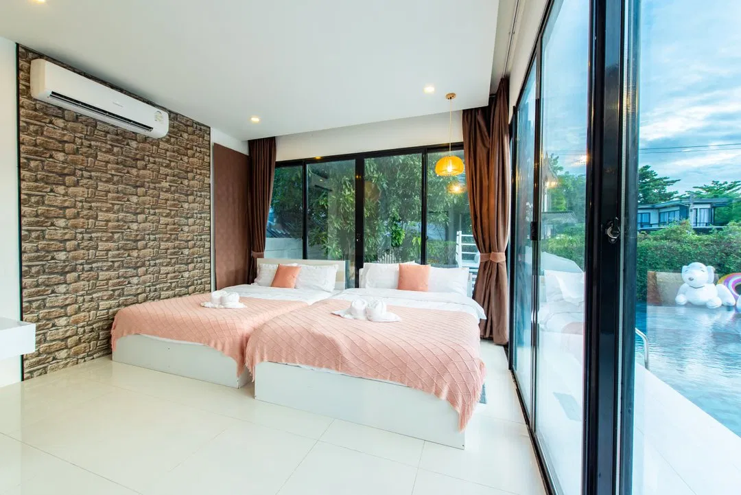 ห้องนอน The Celestia House (ห้วยใหญ่)