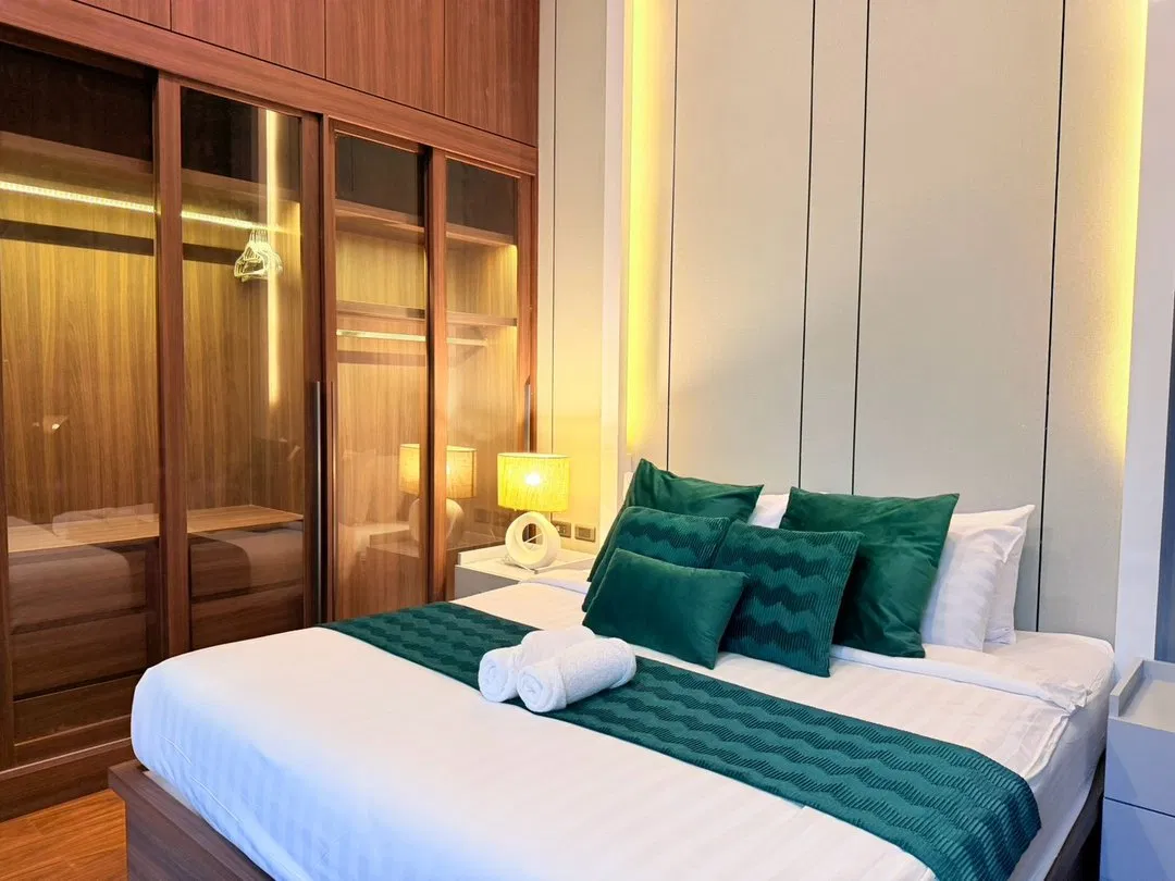 ห้องนอน Atmos Poolvilla