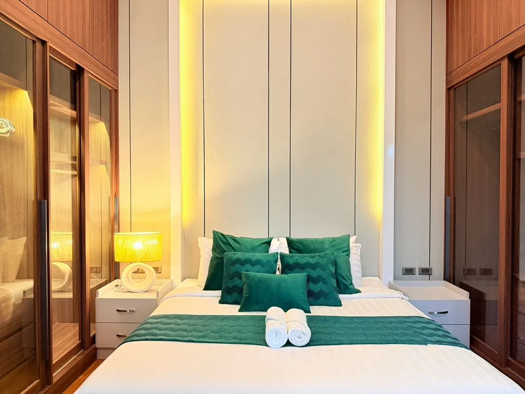 ห้องนอน Atmos Poolvilla