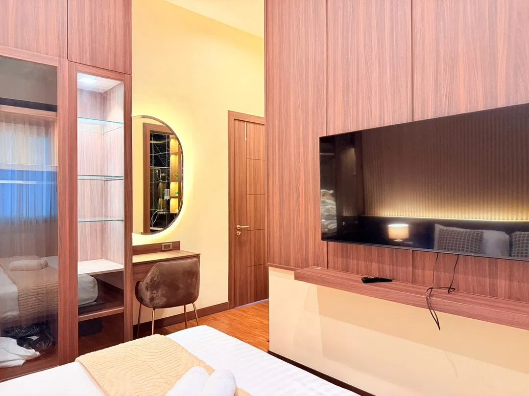 ห้องนอน Atmos Poolvilla