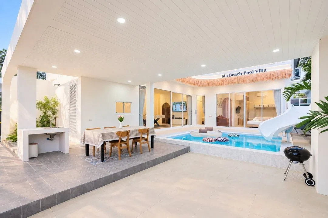 ที่จอดรถ IDA BEACH POOL VILLA (ไอด้าบีช)