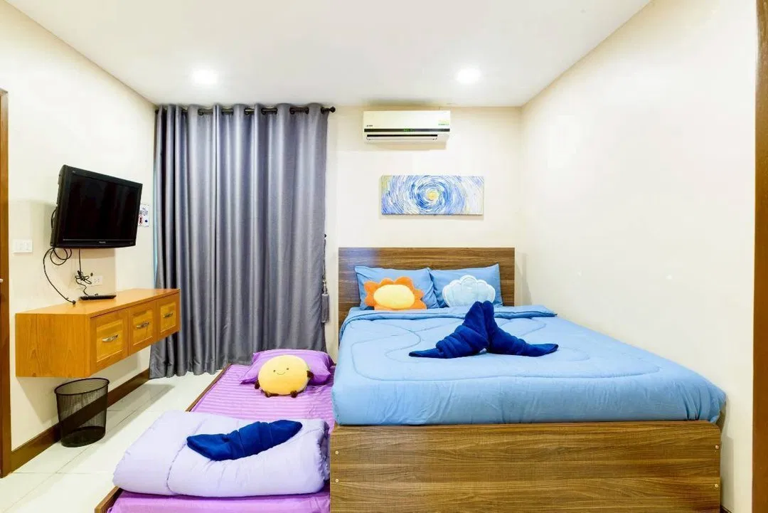 ห้องนอน NS beach2 pool Villa